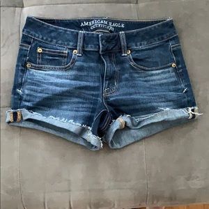 American eagle jean shorts